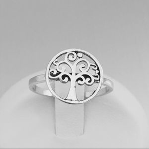Sterling Silver Tree 🌲 Of Life Ring