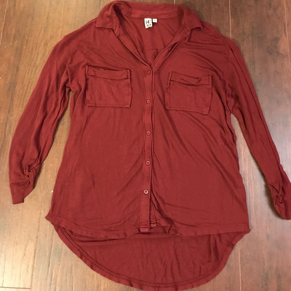 14th & Union Button-Up Blouse