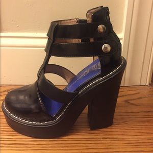 NWOT Jeffrey Campbell block heels!!!!