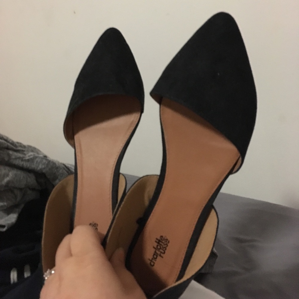 Black flats