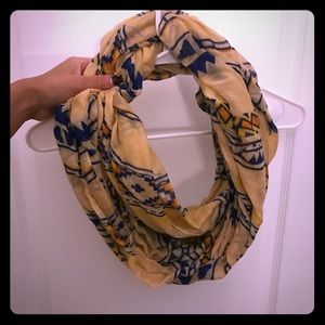 Tan Infinity scarf