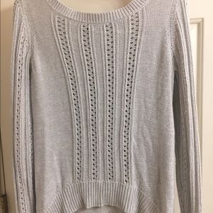APT 9 KNIT LIGHT GREY SWEATER