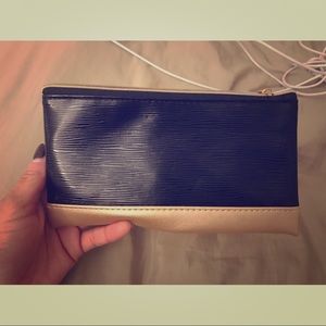 Simple black wallet