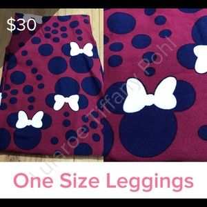 Brand new!! Disney lularoe leggings
