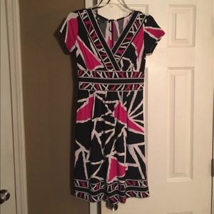Black and Pink Dress