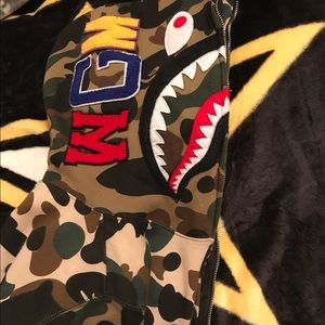A Bathing Ape Bape jacket hoodie