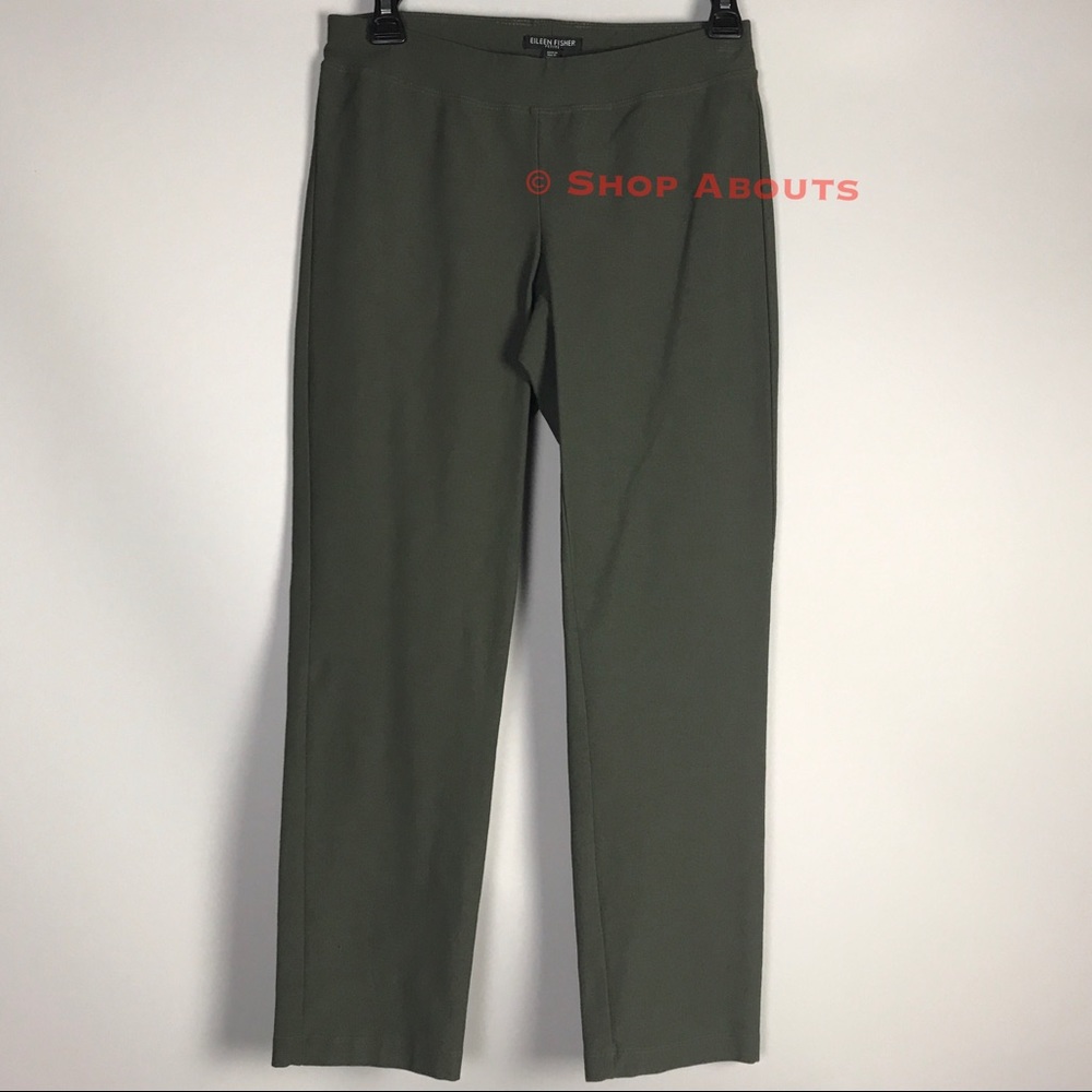 Eileen Fisher Washable Crepe Slim Pants PP 2P/ 4P