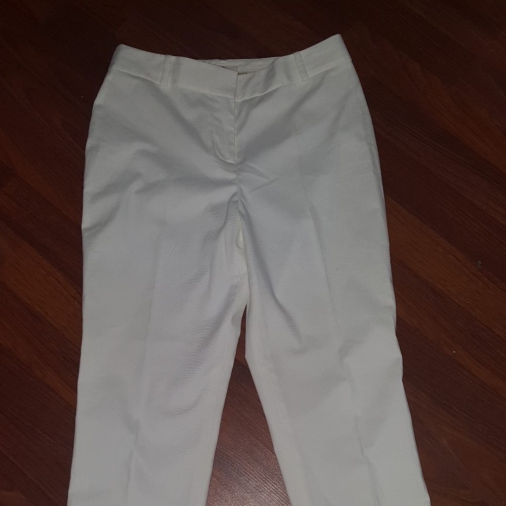 EUC Kate Spade white crop pants