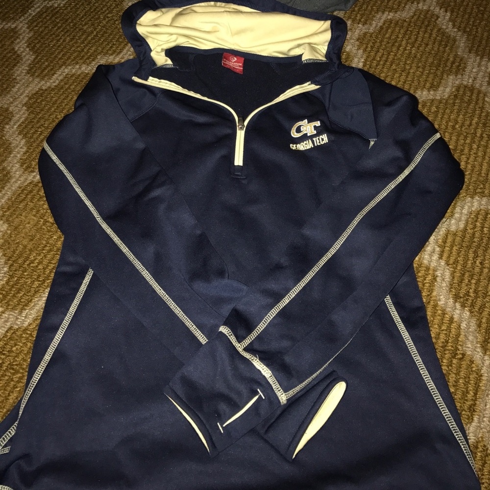 Georgia tech firm fitting hoodie!