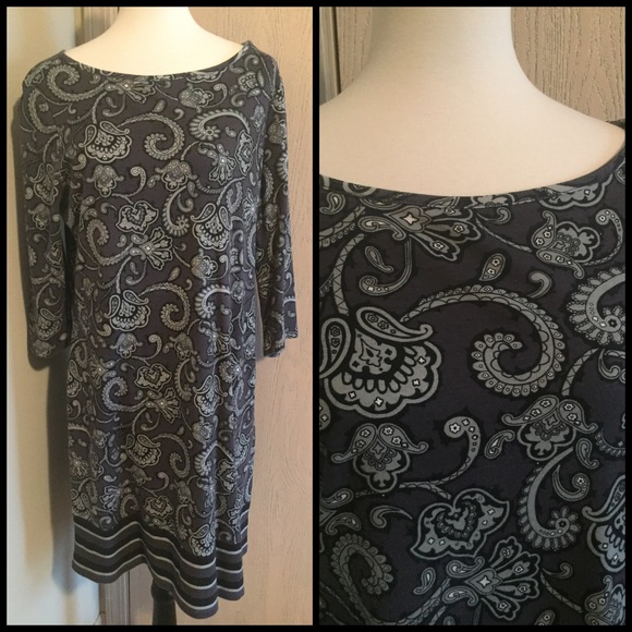 Liz Claiborne Dresses & Skirts - 3/4 Sleeve T-Shirt Dress Liz Claiborne