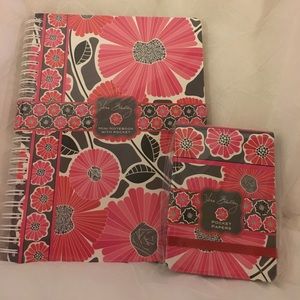 Vera Bradley Cherry Blossoms Notebook Set