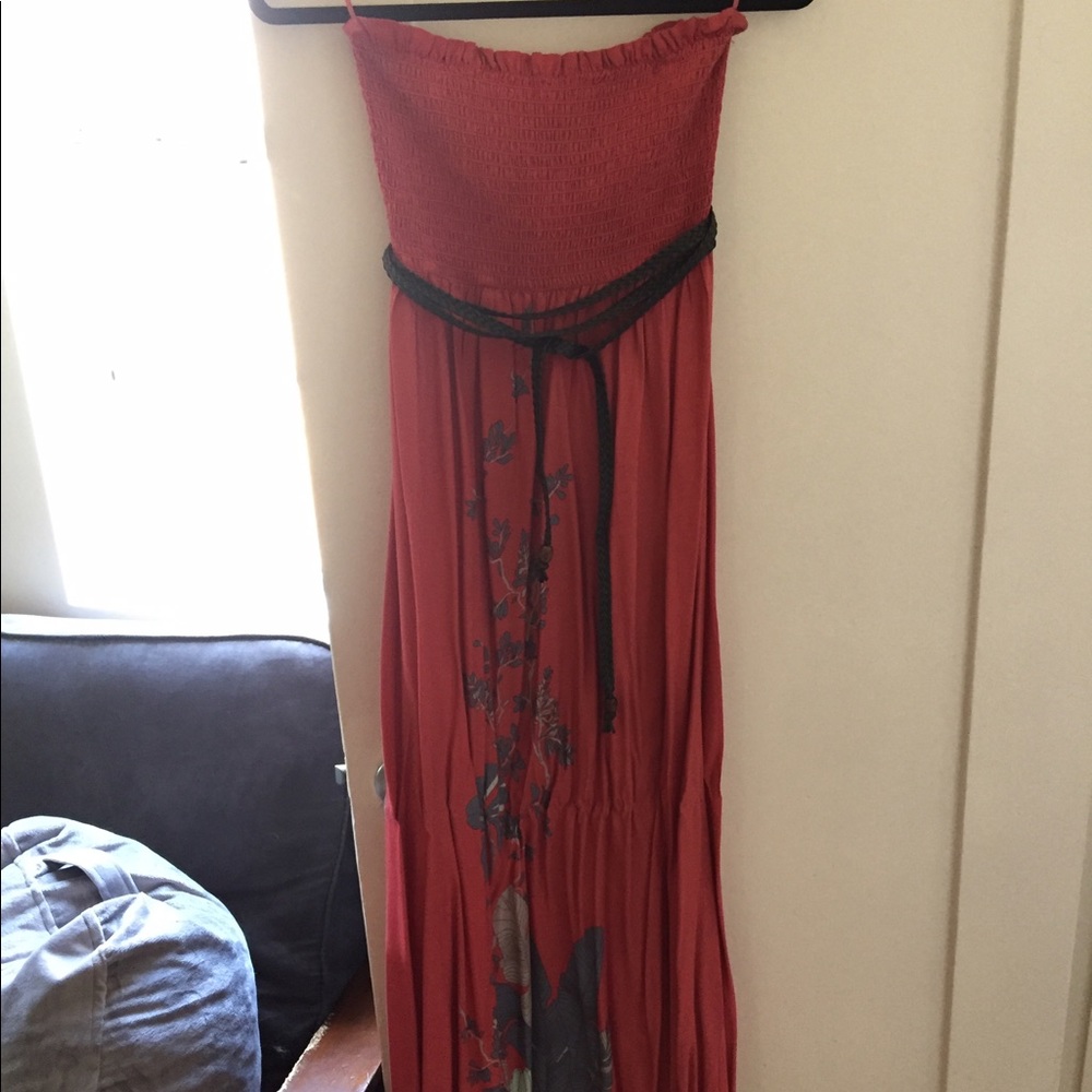 Angie Strapless Maxi Dress