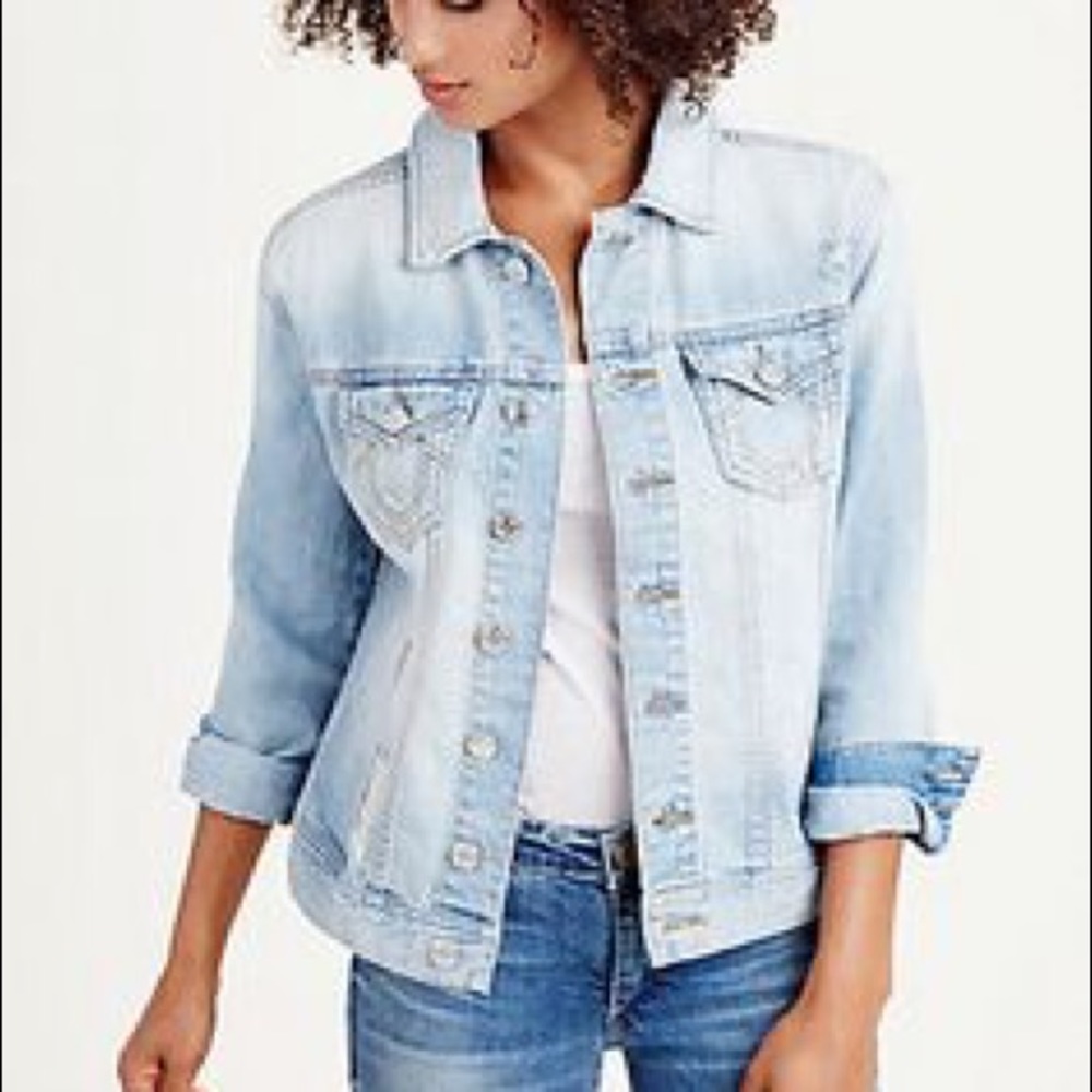 Light Denim True Religion Jean Jacket