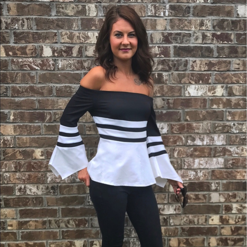 Black and White Top