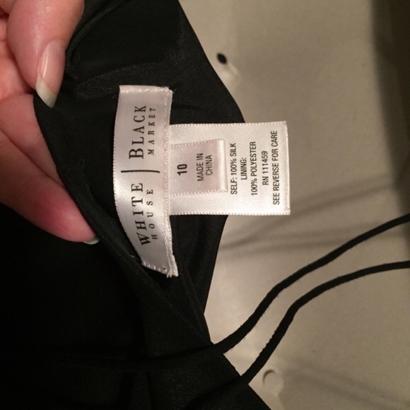 WHBM Black Dress - Worn Once ⬇️ - Picture 5 of 5