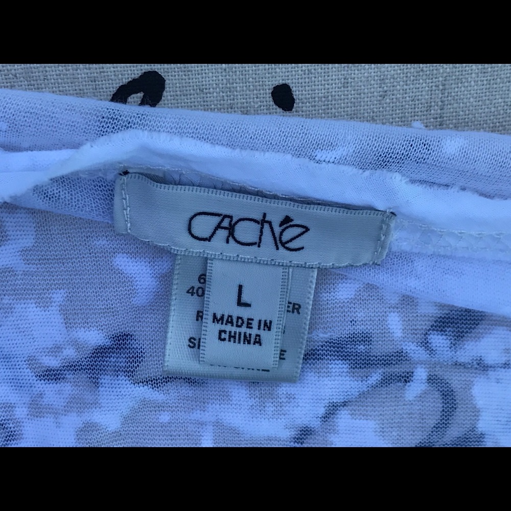 CACHE white shirt top - Picture 4 of 6