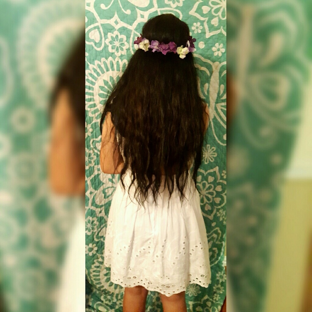 White summer dress