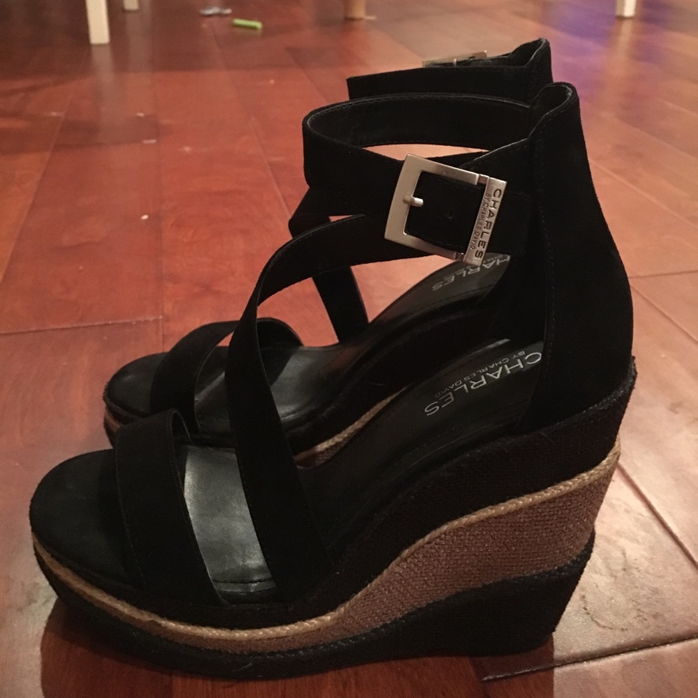 Charles By Charles David Platform Wedges - image 2