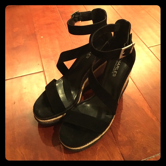 Charles by Charles David platform wedges - Picture 1 of 4