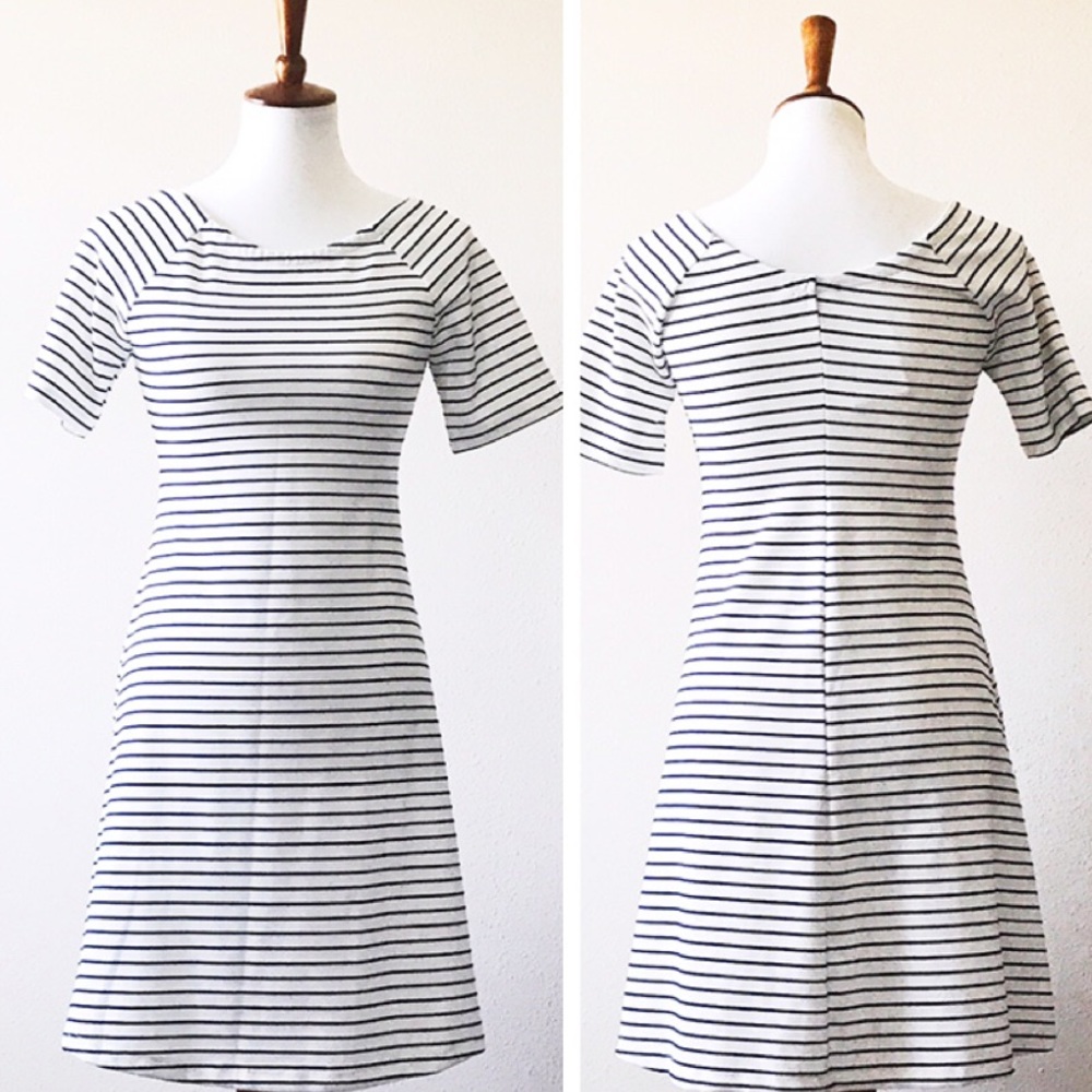 Zara striped dress