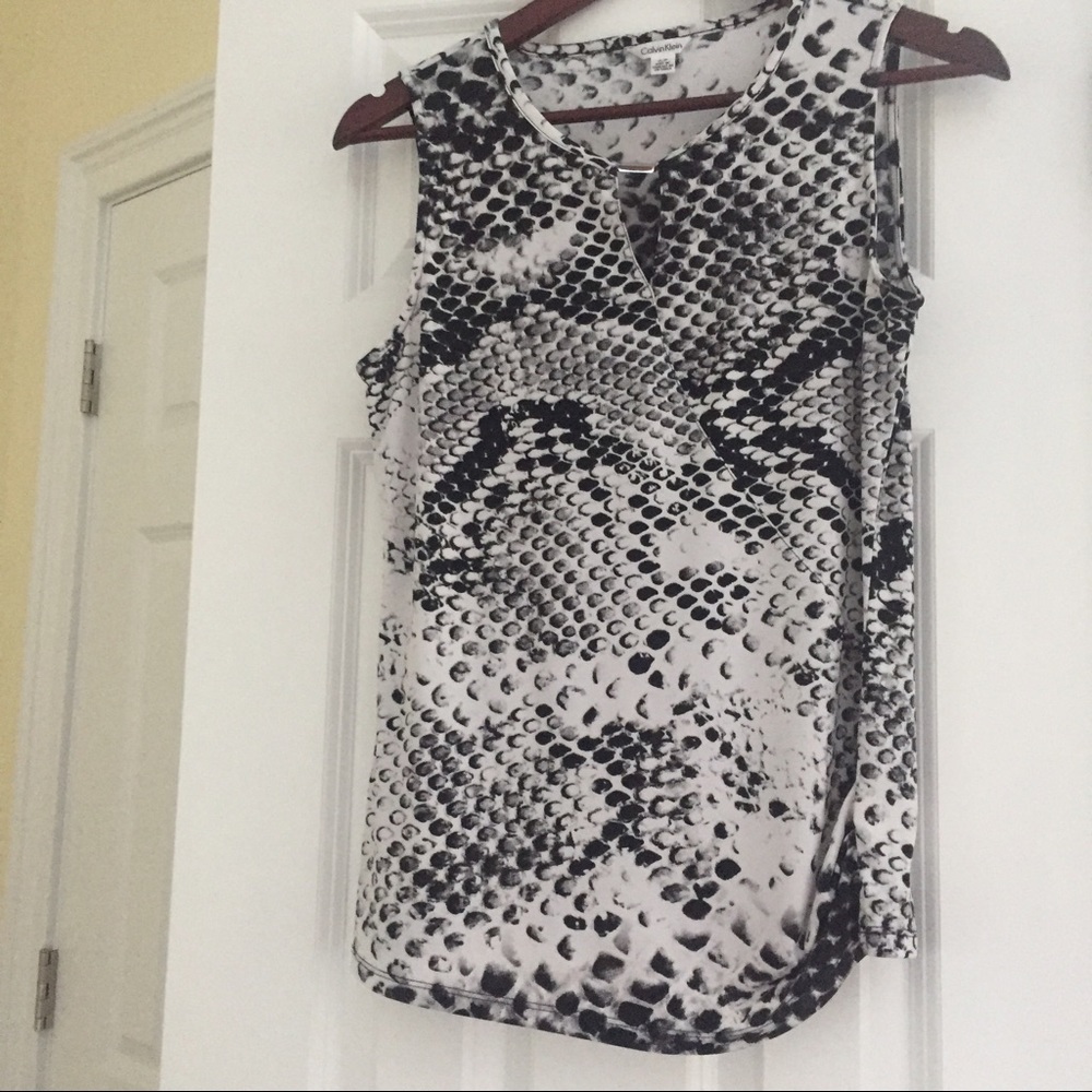 Calvin Klein Sleeveless Blouse