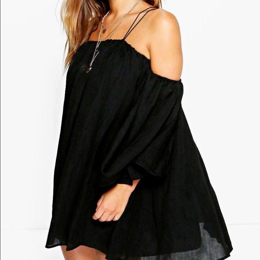 Crinkle Swing Dress