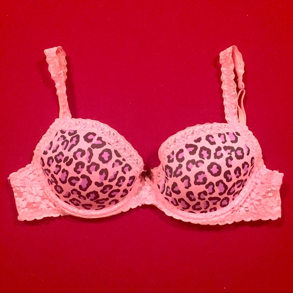 Victoria's Secret PINK lace wing demi bra 34C