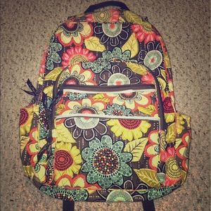 Vera Bradley campus backpack.