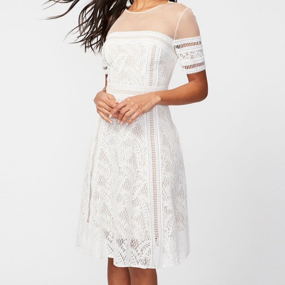 MOVING SALE NWT Rachel Roy white lace dress