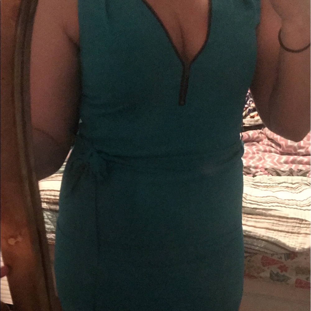 Teal dress