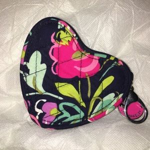 Vera Bradley Heart Coin Purse