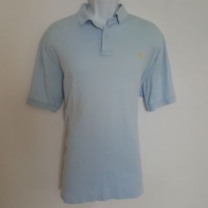 Ralph Lauren Blue Polo Mens Shirt Size L