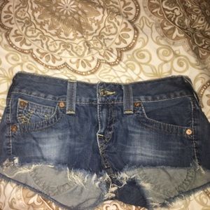 True religion shorts