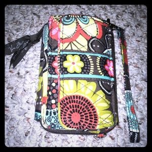 Vera Bradley wristlet wallet.