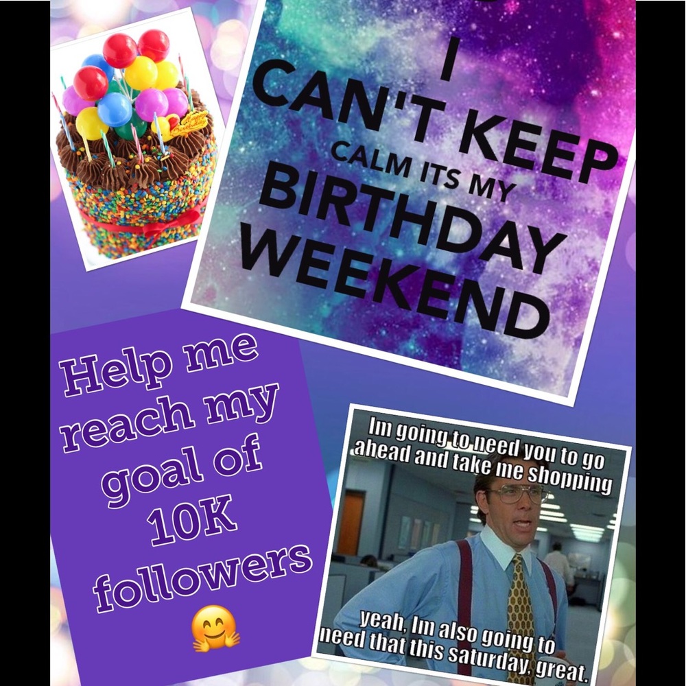 🎉Help me Reach 10K for my Birthday‼️🎉