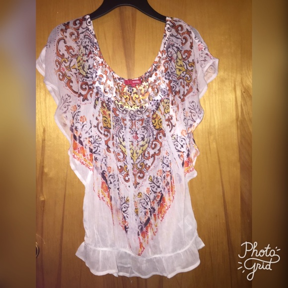 BONGO Tops - Sheer top
