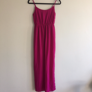 Fuchsia maxi dress