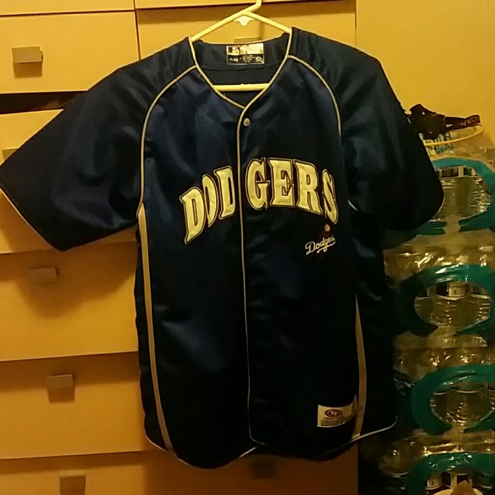 Blue True Fan Dodgers Jersey