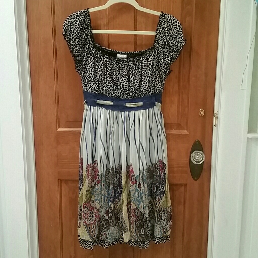 Ecclectic Summer Pattern Dress