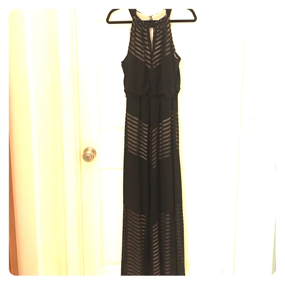 Womens black summer or evening dress