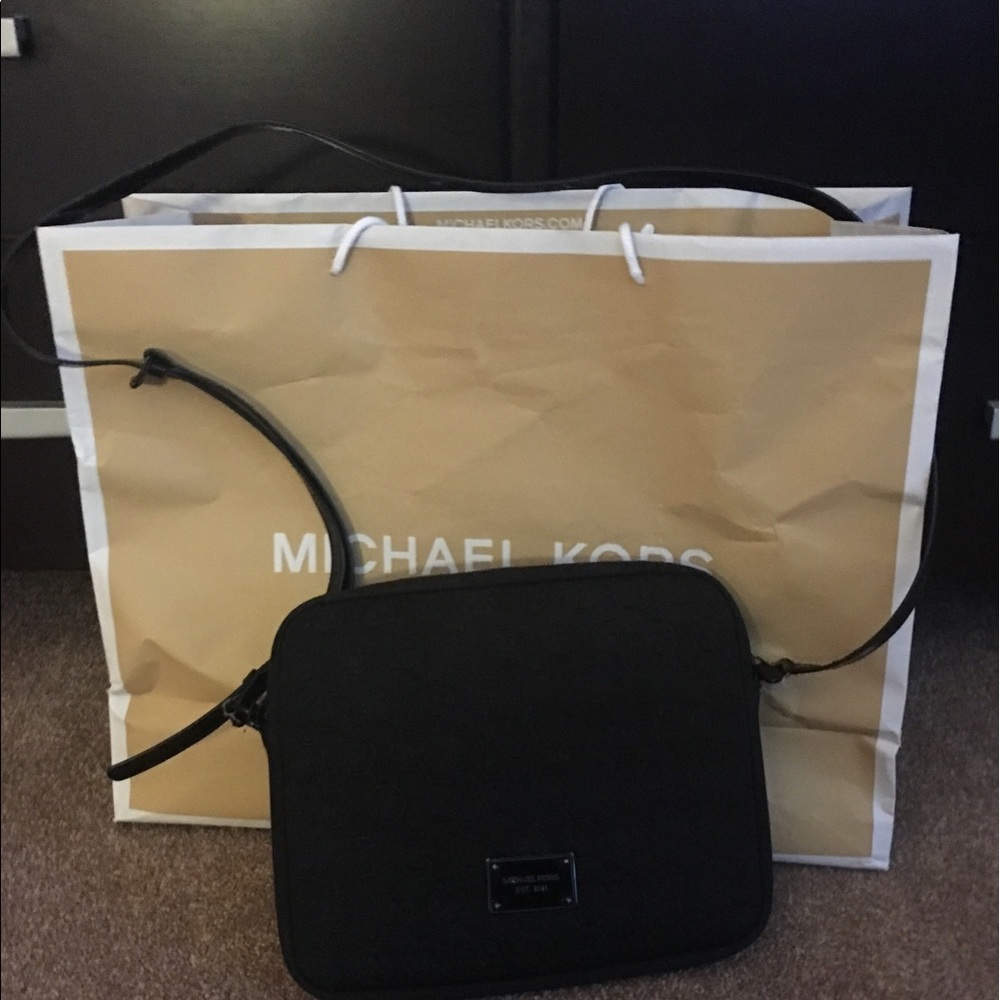 MK Michael Kors Neoprene Crossbody purse