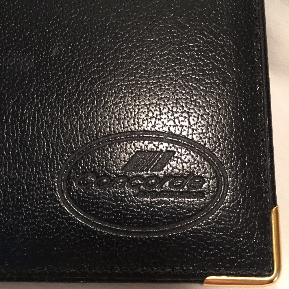 Concorde collectable wallet