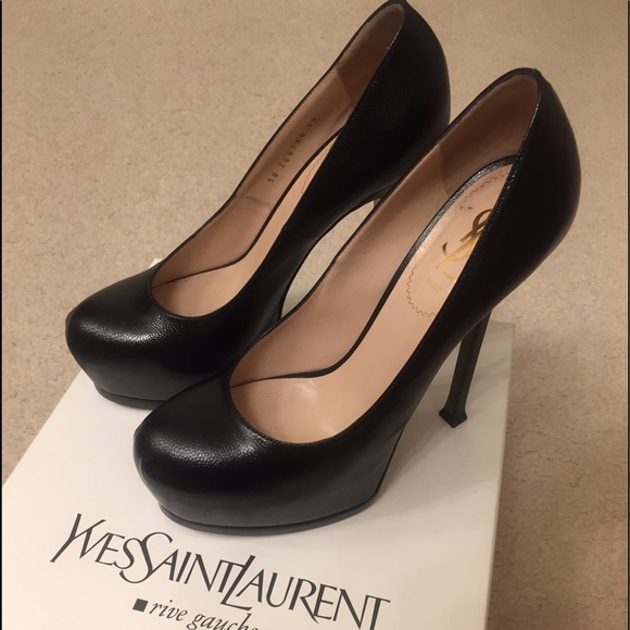 Yves Saint Laurent Shoes - Yves Saint Laurent Tribtoo Platform Pumps (39)