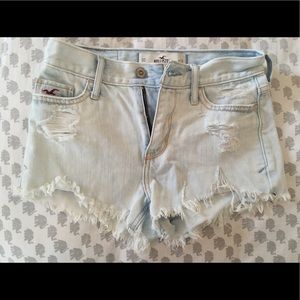 High waisted shorts