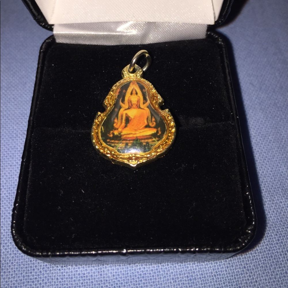 Gold Buddha Pendant Charm