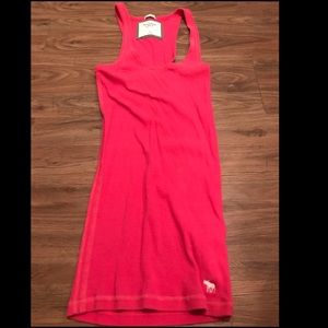 Abercrombie Pink Racerback Tank Size S