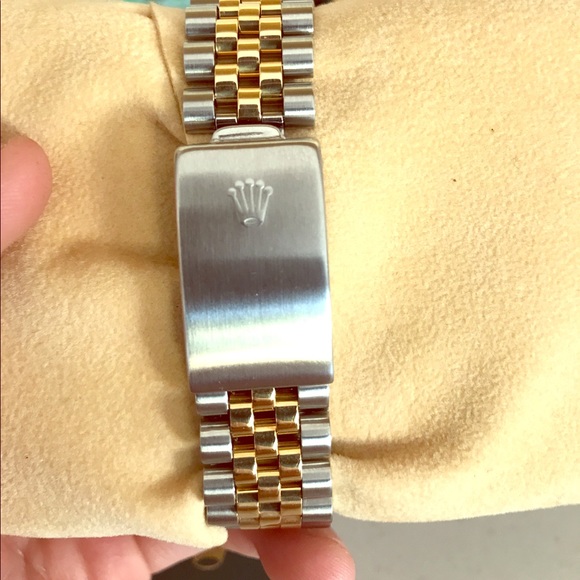 Vintage Rolex Oyster Perpetual (No-Date) two-tone - Picture 3 of 4