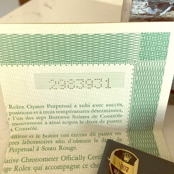 Vintage Rolex Oyster Perpetual (No-Date) two-tone - Picture 4 of 4