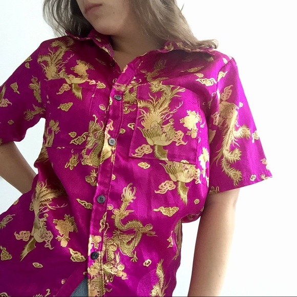 🐲Beautifully intricate patterned button up 🐲 - Picture 3 of 3