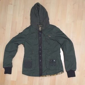 Billabong Olive Bomber Jacket